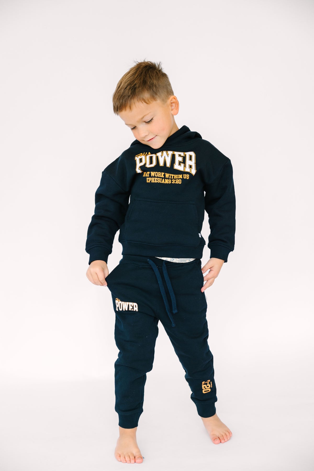 His Power Cotton Fleece Jogger