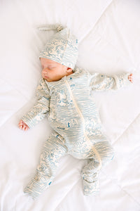 Walking on Water Hat Ribbed Cotton-Bamboo Blend