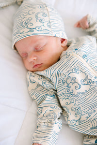 Walking on Water Hat Ribbed Cotton-Bamboo Blend