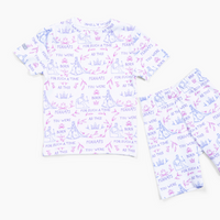 Queen Esther PJ Shorts Set Cotton