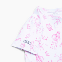 David & Goliath Pink PJ Shorts Set Cotton