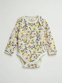 Consider the Lilies Long Sleeve Bodysuit Cotton