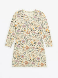 All Things Are Possible Womens Nightgown PJ Ribbed Cotton-Bamboo Blend