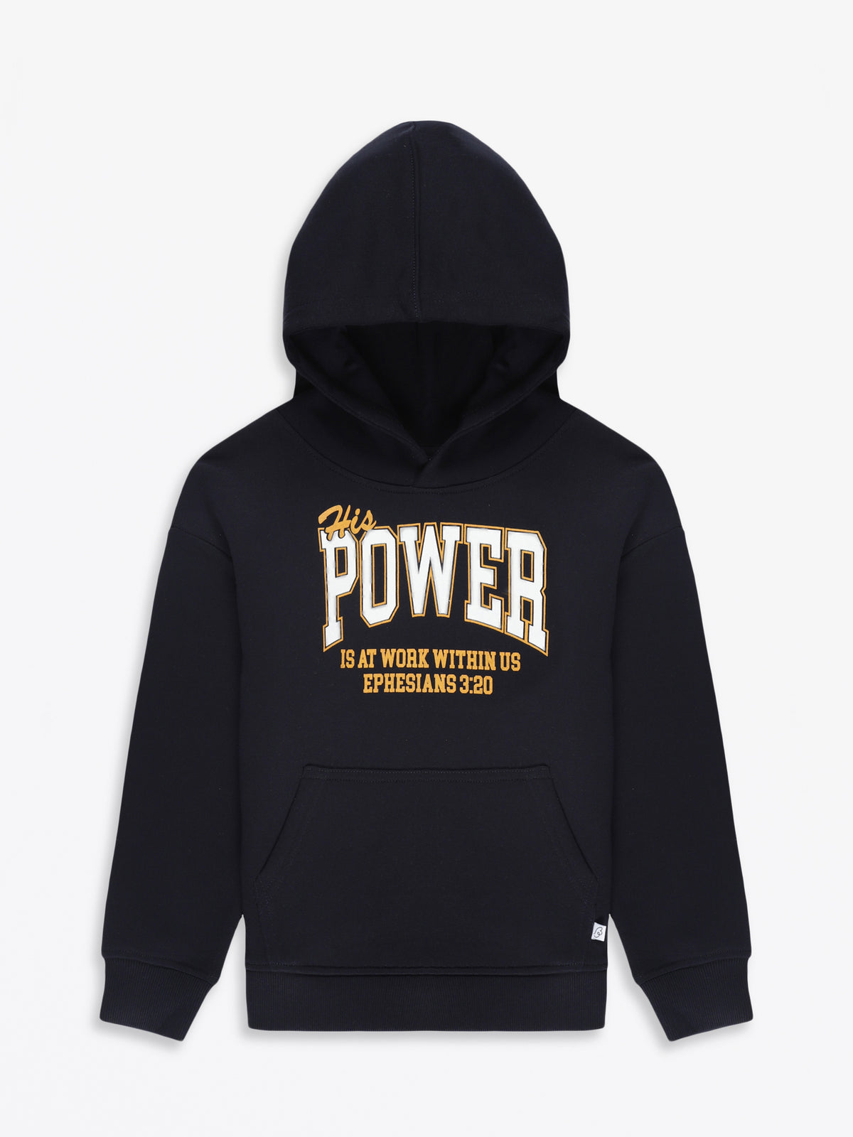 His Power Cotton Fleece Hoodie