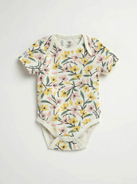 Consider the Lilies Short Sleeve Bodysuit Cotton