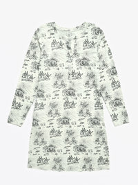 O Little Town of Bethlehem Womens Nightgown PJ Cotton