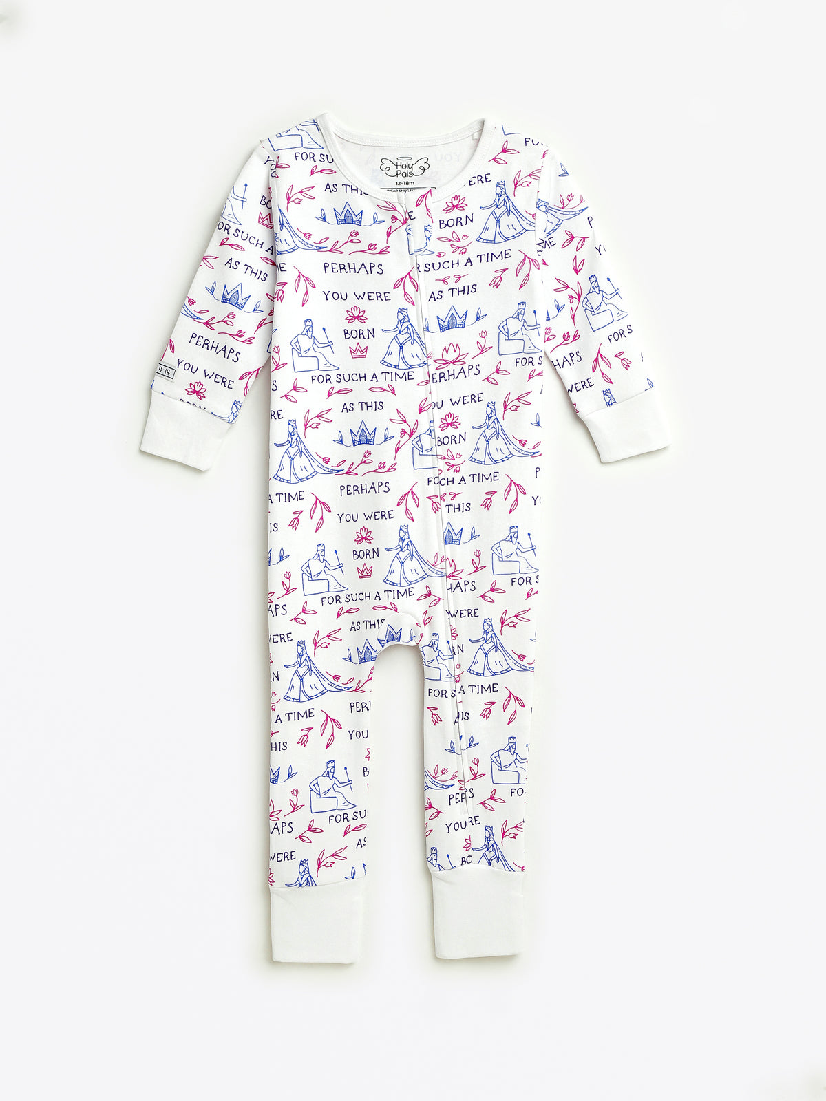 Queen Esther Footless Onesie PJ Cotton