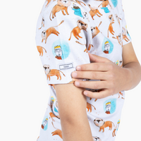 Daniel & The Lions Den PJ Shorts Set Cotton