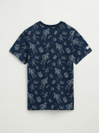 David & Goliath Sailor Blue T-Shirt Cotton