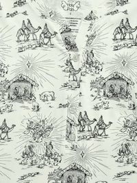 O Little Town of Bethlehem Womens Nightgown PJ Cotton