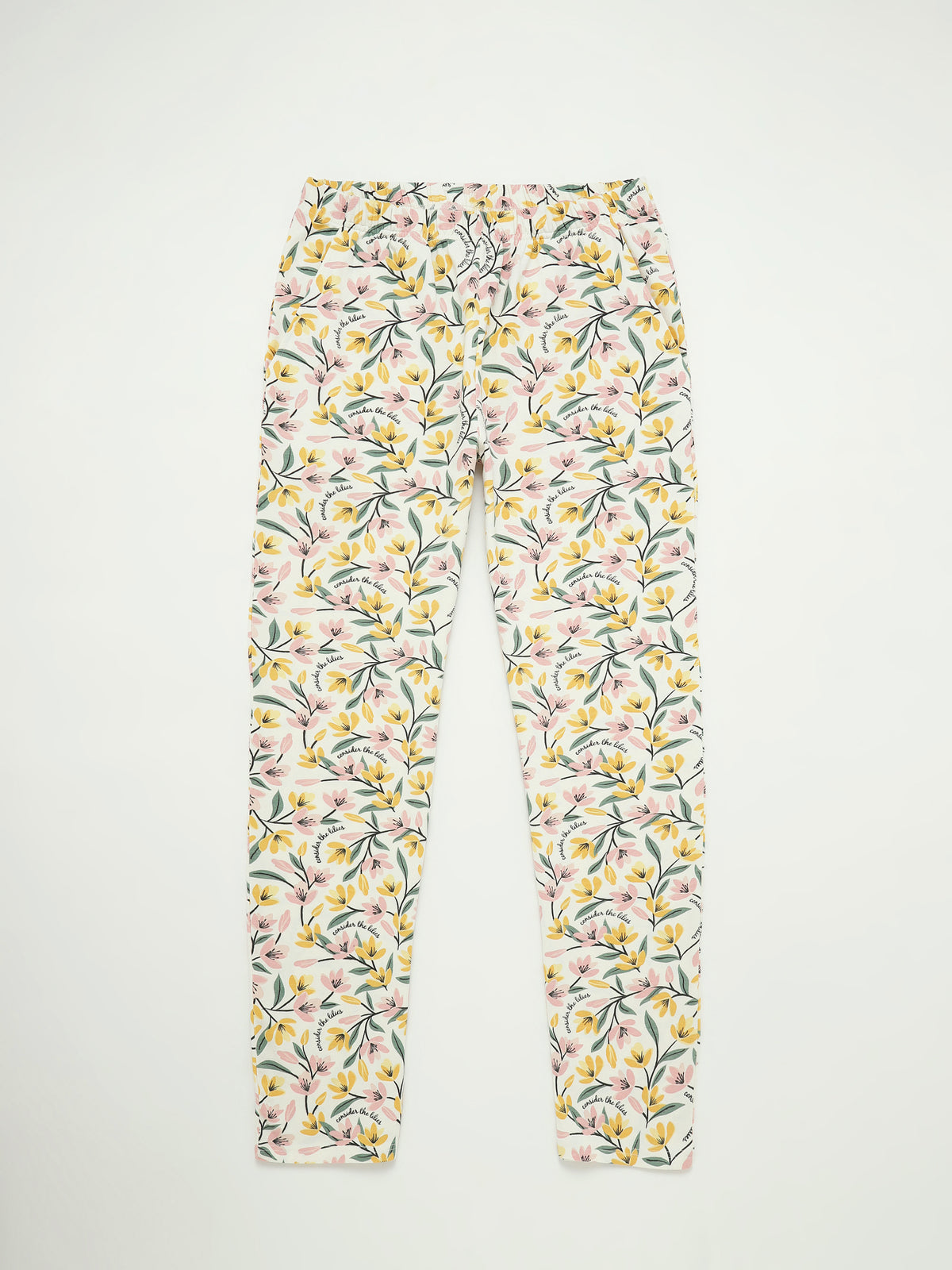 Consider the Lilies Women's PJ Set Cotton