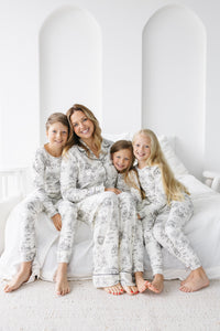 O Little Town of Bethlehem Long Sleeve PJ Set Cotton