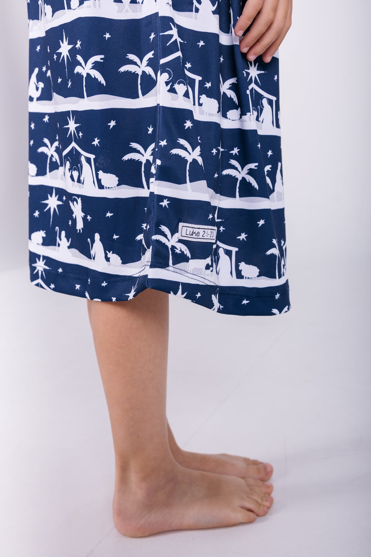 Starry Night PJ Girls Nightgown Polyester