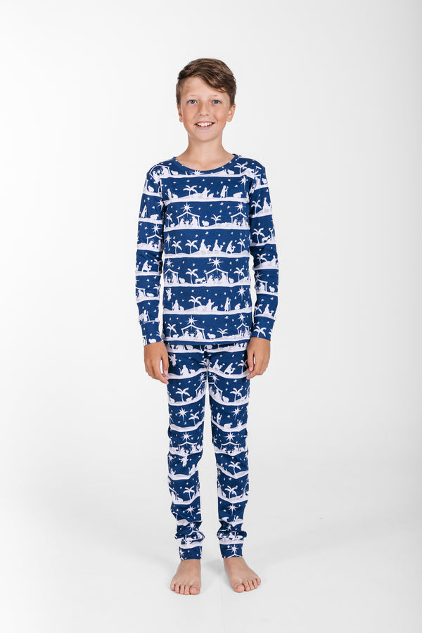 Starry Night PJ Long Sleeve Set Cotton