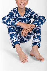 Starry Night PJ Long Sleeve Set Cotton