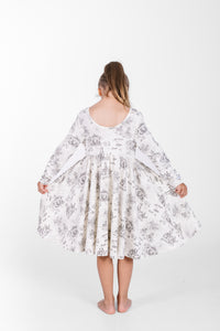 O Little Town of Bethlehem Twirl Dress Cotton