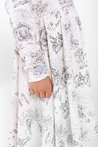 O Little Town of Bethlehem Twirl Dress Cotton