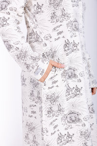 O Little Town of Bethlehem Womens Nightgown PJ Cotton