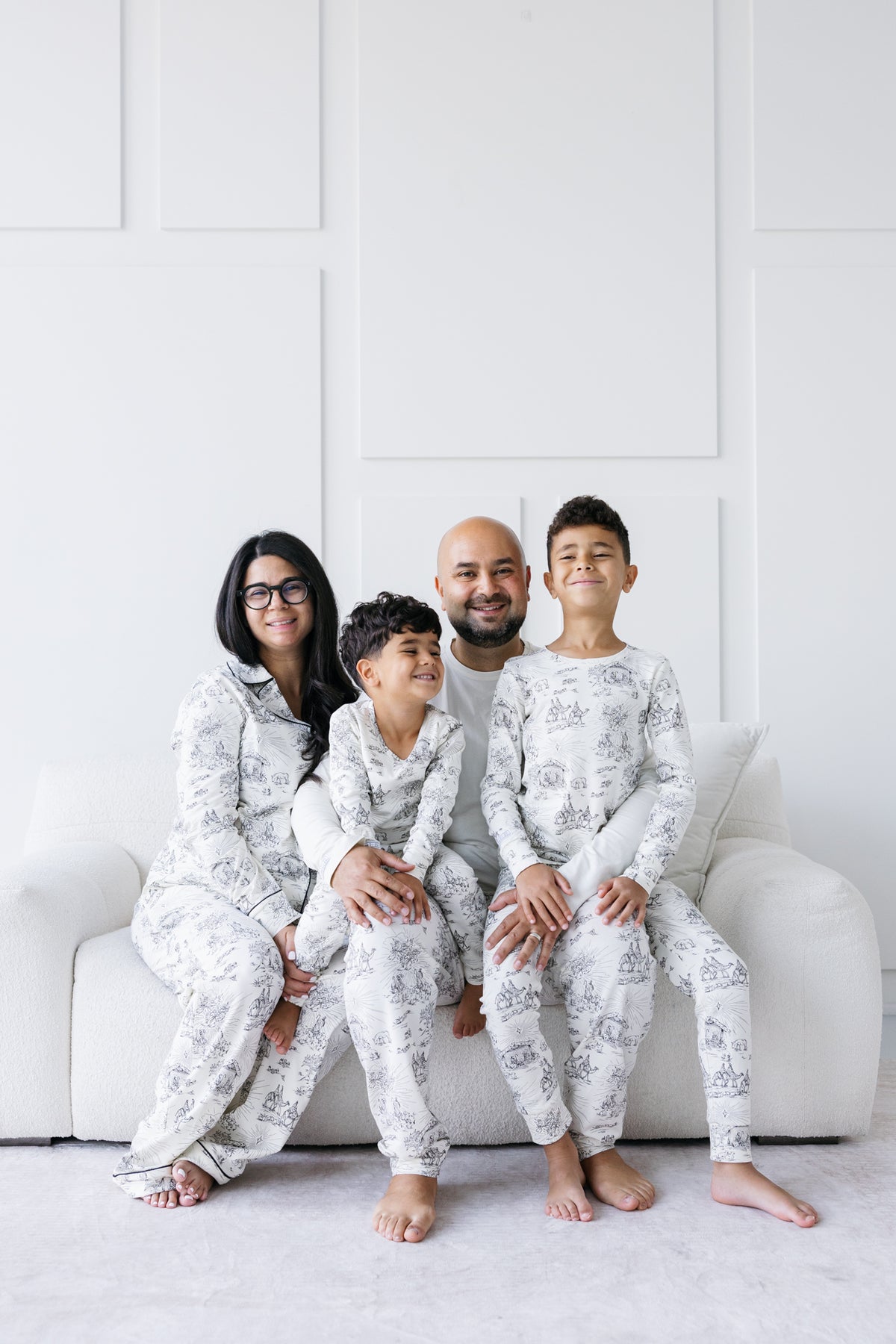 O Little Town of Bethlehem Long Sleeve PJ Set Cotton