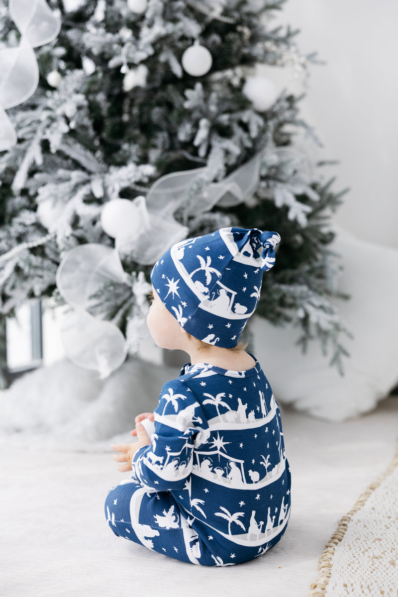 Starry Night Knotted Hat Cotton