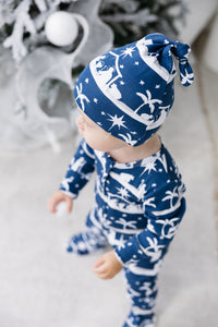 Starry Night Knotted Hat Cotton