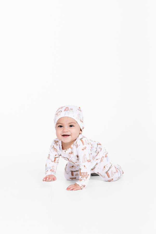 The First Noel Knotted Hat Bamboo