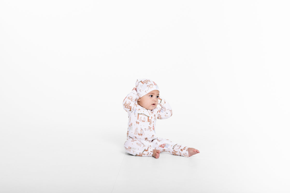 The First Noel Knotted Hat Bamboo