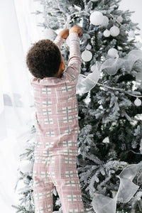 Prophecy Plaid PJ Long Sleeve Set Cotton