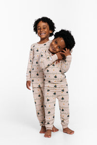 Glory to God Christmas PJ Long Sleeve  Set Bamboo