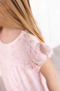 Salvation Garden Pink PJ Girls Nightgown Polyester