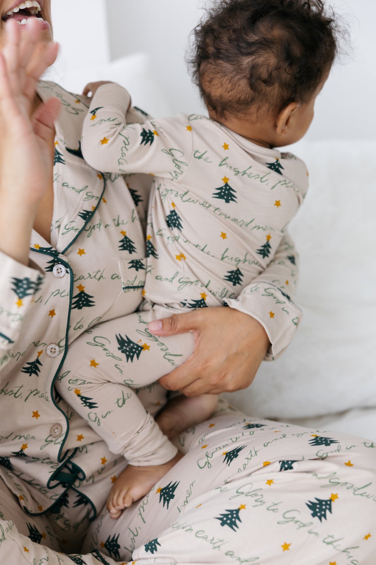 Glory to God PJ Footless Onesie Bamboo