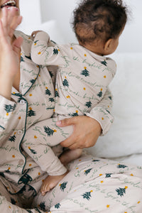 Glory to God PJ Footless Onesie Bamboo