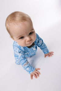 Birds of the Air Footless Onesie Cotton