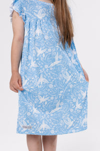 Birds of the Air PJ Girls Nightgown Polyester
