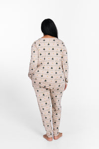 Glory to God Christmas Women's Jogger PJ Set Bamboo