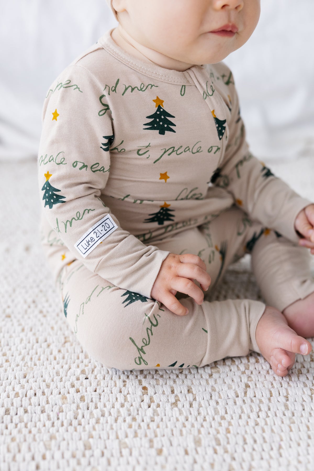 Glory to God PJ Footless Onesie Bamboo