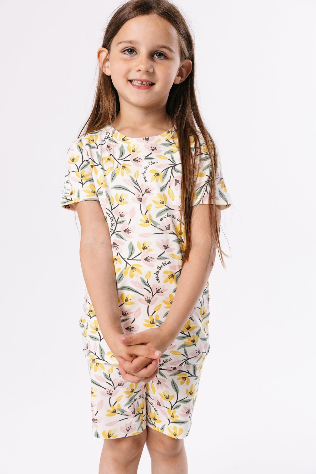 Consider the Lilies Shorts Set Cotton