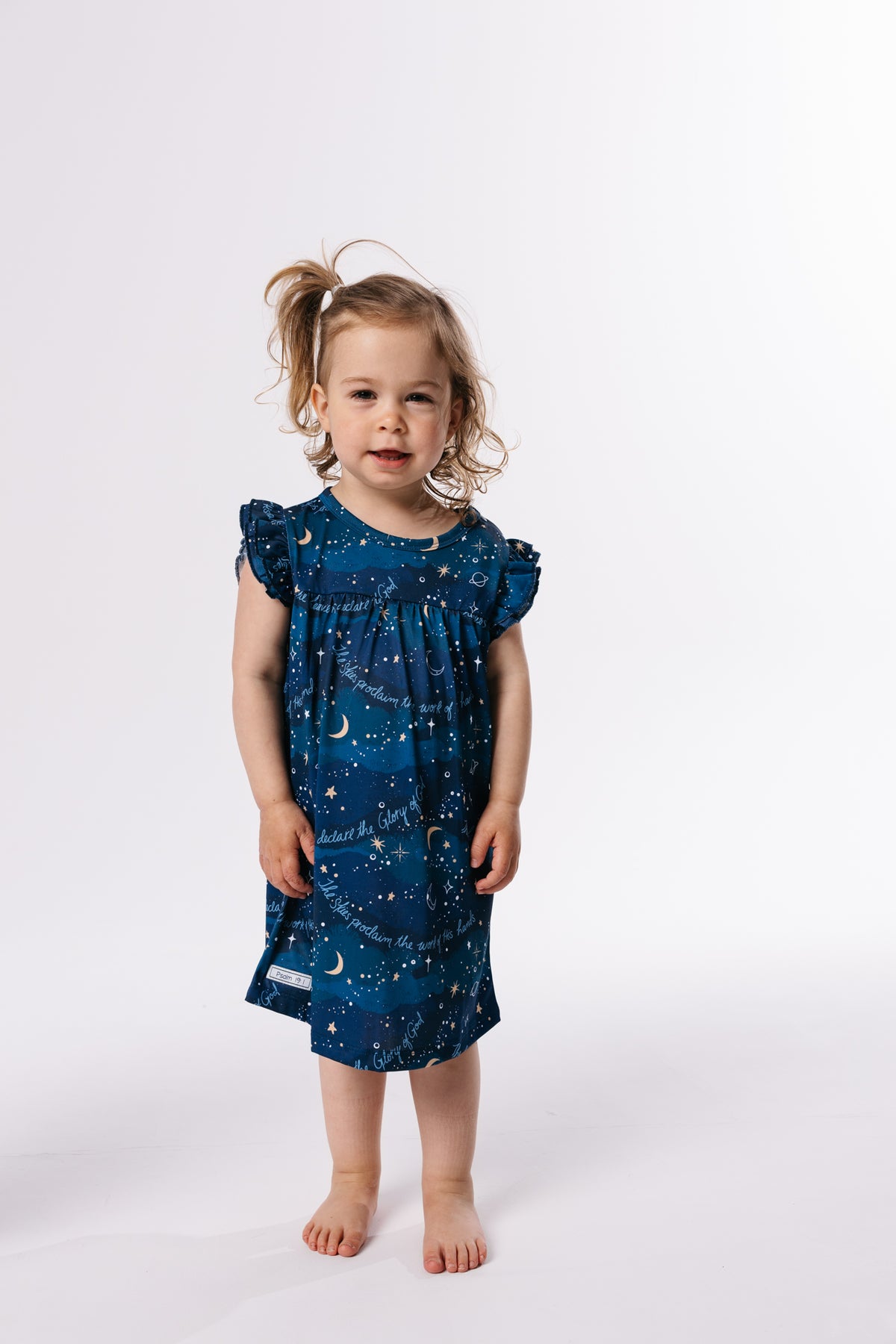 Work of His Hands PJ Girls Nightgown Polyester