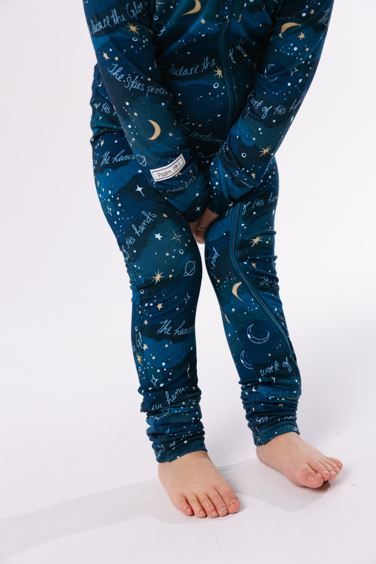 Work of His Hands Footless Onesie Bamboo