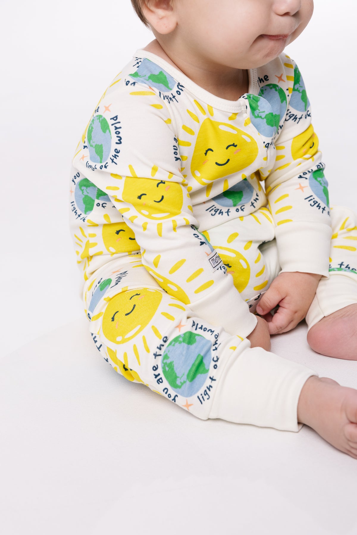 Light of the World Footless Onesie Cotton