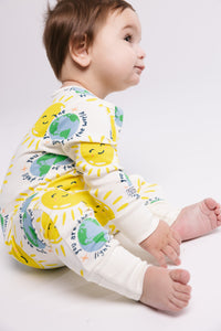Light of the World Footless Onesie Cotton