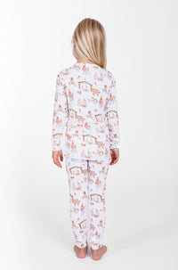 The First Noel PJ Long Sleeve Set Bamboo