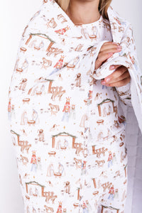 The First Noel Blanket Bamboo