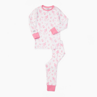 David & Goliath Pink PJ Long Sleeve Set Cotton