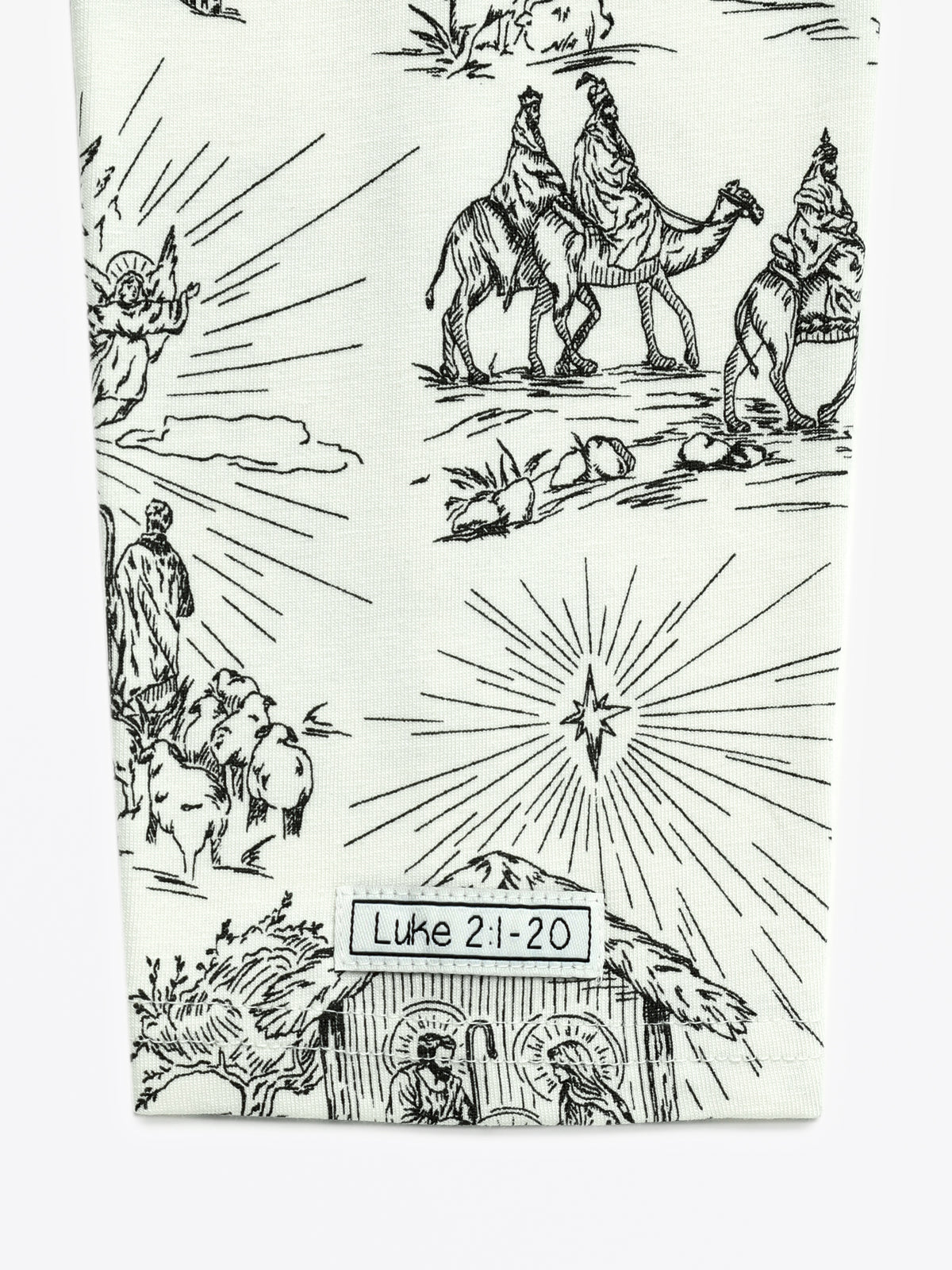 O Little Town of Bethlehem Womens Nightgown PJ Cotton