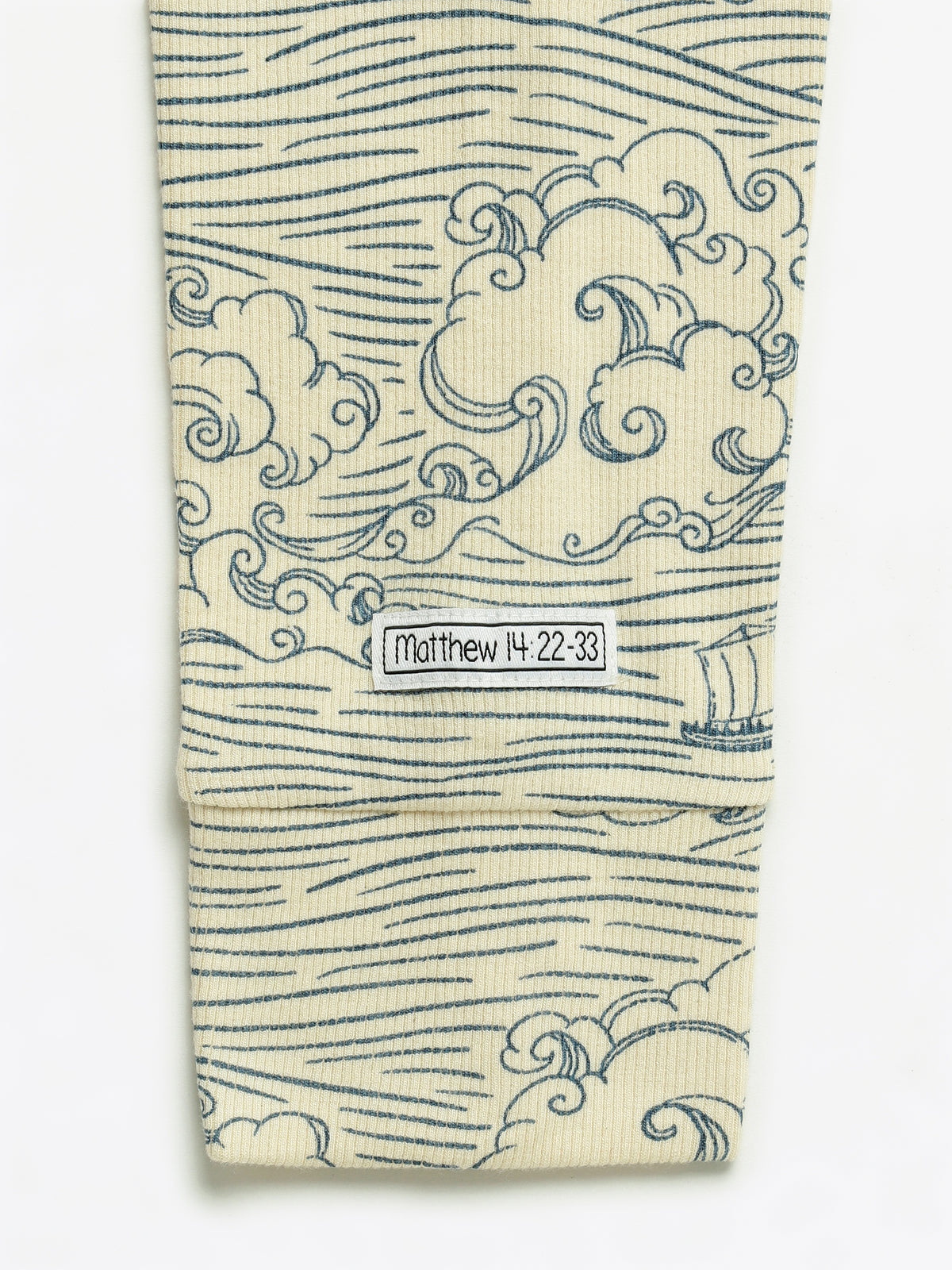 Walking on Water Womens PJ Jogger Set Ribbed Cotton-Bamboo Blend