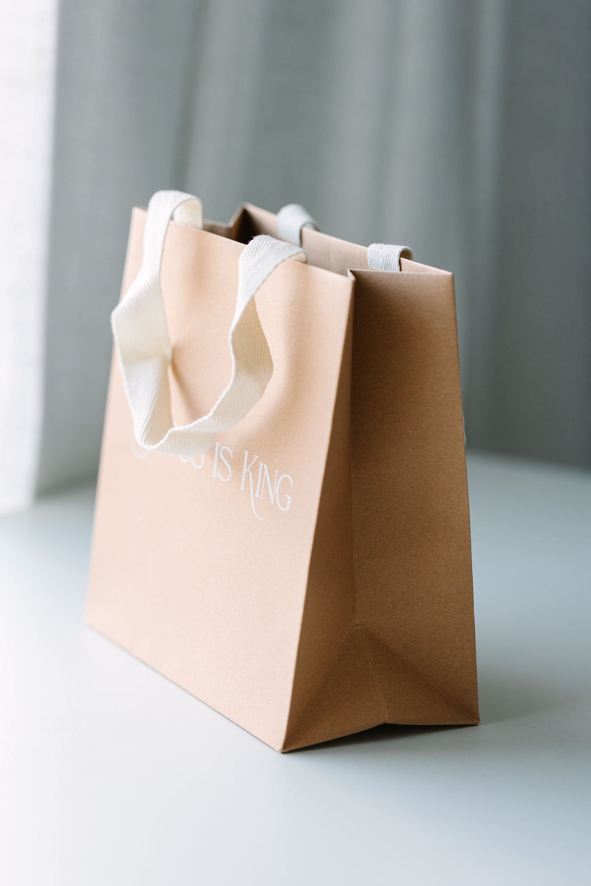 Jesus is King Kraft Gift Bag