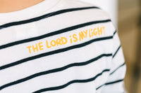 The Lord is My Light Long Sleeve Shirt Cotton