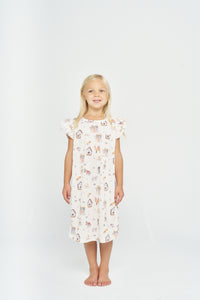 Away in a Manger PJ Girls Nightgown Polyester