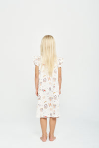 Away in a Manger PJ Girls Nightgown Polyester